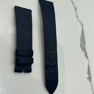Authentic Chopard 16MM Satin Silky Watch Strap Band Navy